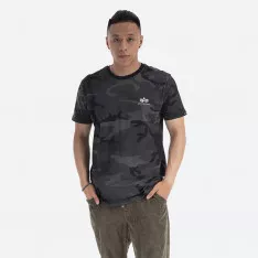 Тениска Alpha Industries Basic T Small Logo Camo 188505C 125 - ketsovete.bg Тениска Alpha Industries Basic T Small Logo Camo 188505C 125