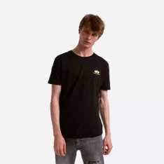 Тениска Alpha Industries Basic T Small Logo Foll Print 188505FP 583 - ketsovete.bg Тениска Alpha Industries Basic T Small Logo Foll Print 188505FP 583