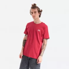 Тениска Alpha Industries Basic T Small Logo 188505 523 - ketsovete.bg Тениска Alpha Industries Basic T Small Logo 188505 523